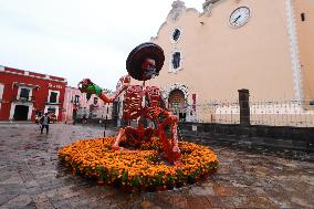 Atlixco Monumental Catrinas Exhibition