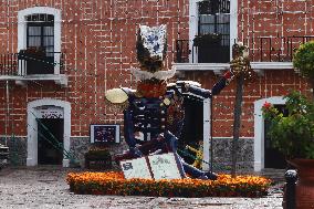 Atlixco Monumental Catrinas Exhibition