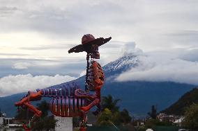 Atlixco Monumental Catrinas Exhibition