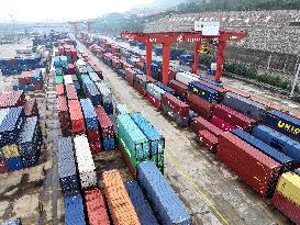 China-Europe Freight Train Growth