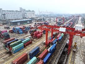 China-Europe Freight Train Growth