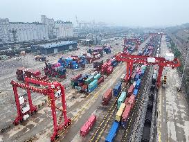 China-Europe Freight Train Growth