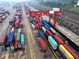 China-Europe Freight Train Growth