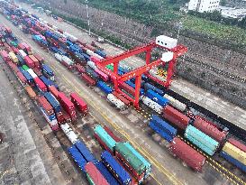 China-Europe Freight Train Growth