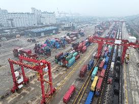 China-Europe Freight Train Growth