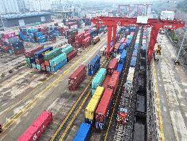 China-Europe Freight Train Growth