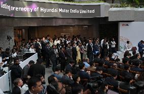 Hyundai Motors India Listing Ceremony In Mumbai