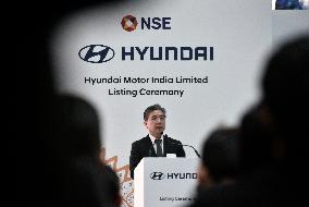 Hyundai Motors India Listing Ceremony In Mumbai