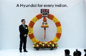 Hyundai Motors India Listing Ceremony In Mumbai