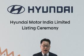 Hyundai Motors India Listing Ceremony In Mumbai