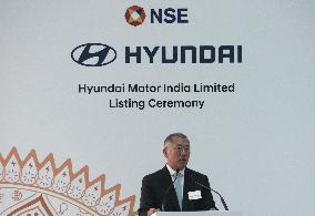 Hyundai Motors India Listing Ceremony In Mumbai