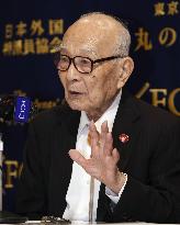 Nobel Peace Prize winning Japanese a-bomb survivors group co-chair