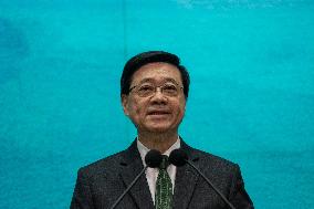 Hong Kong Chief Executive Press Conference Before Exco Meeting