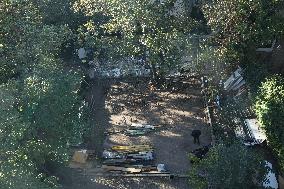 Historic Montmartre Petanque Club Turns Into Luxury Parisian Hotel Garden - Paris