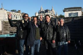 Historic Montmartre Petanque Club Turns Into Luxury Parisian Hotel Garden - Paris