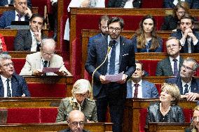 Questions to the government at the National Assembly - Paris