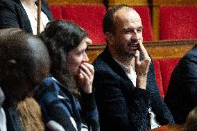 Questions to the government at the National Assembly - Paris