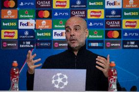 Manchester City Training Session And Press Conference - UEFA Champions League 2024/25 League Phase MD3