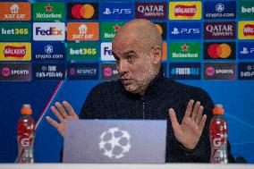 Manchester City Training Session And Press Conference - UEFA Champions League 2024/25 League Phase MD3