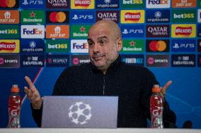 Manchester City Training Session And Press Conference - UEFA Champions League 2024/25 League Phase MD3