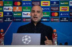 Manchester City Training Session And Press Conference - UEFA Champions League 2024/25 League Phase MD3