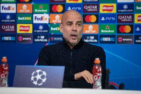 Manchester City Training Session And Press Conference - UEFA Champions League 2024/25 League Phase MD3