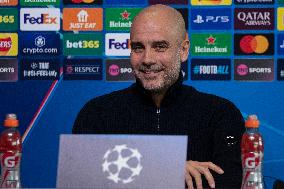 Manchester City Training Session And Press Conference - UEFA Champions League 2024/25 League Phase MD3