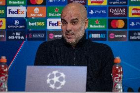 Manchester City Training Session And Press Conference - UEFA Champions League 2024/25 League Phase MD3