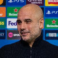 Manchester City Training Session And Press Conference - UEFA Champions League 2024/25 League Phase MD3