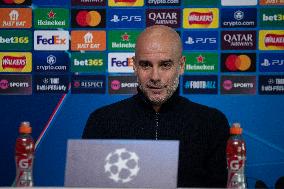 Manchester City Training Session And Press Conference - UEFA Champions League 2024/25 League Phase MD3