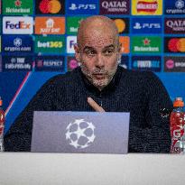 Manchester City Training Session And Press Conference - UEFA Champions League 2024/25 League Phase MD3