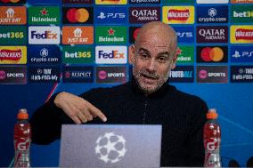 Manchester City Training Session And Press Conference - UEFA Champions League 2024/25 League Phase MD3