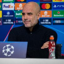 Manchester City Training Session And Press Conference - UEFA Champions League 2024/25 League Phase MD3