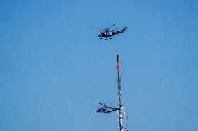 Department Of Energy Nuclear Search Helicopters Flying Low Over Washington D.C. On October 22, 2024