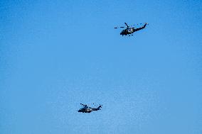 Department Of Energy Nuclear Search Helicopters Flying Low Over Washington D.C. On October 22, 2024