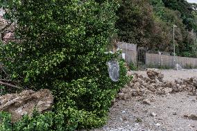 Landslide In Capri.