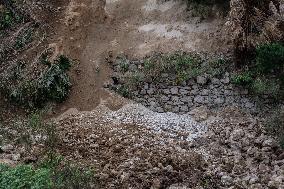 Landslide In Capri.