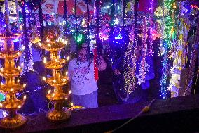 Preparation For Diwali Festival In India.