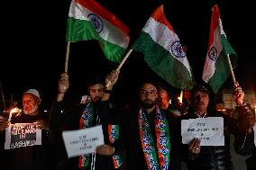 Protest Against Target Killings In Kashmir