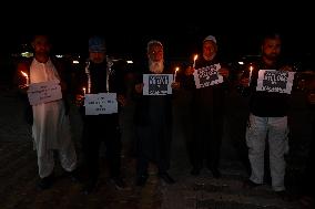 Protest Against Target Killings In Kashmir