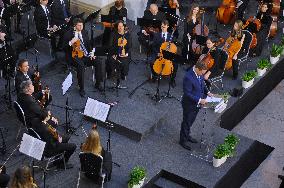 Memorial On The Anniversary Of The The 1956 Hungarian Revolution Amid Attack Concerns