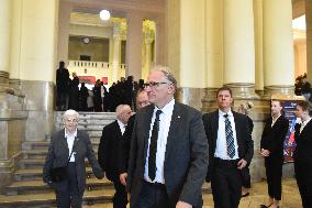 Memorial On The Anniversary Of The The 1956 Hungarian Revolution Amid Attack Concerns