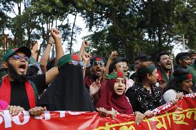 Student Protest In Bangladesh