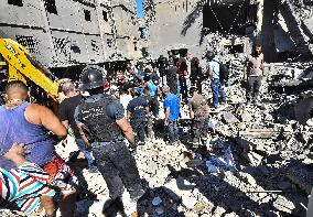 30 Killed In Israeli Airstrike Near Hospital In Southern Beirut