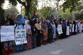 Women Protest In Bangladesh