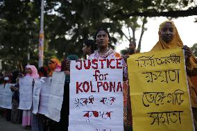 Women Protest In Bangladesh