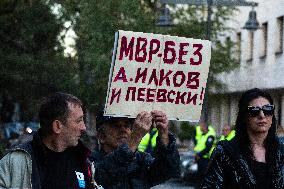 Protest In Sofia, Bulgaria.