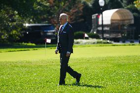 President Biden Departs The White House To Head To New Hampshire For A Speech On Prescription Drug Prices.