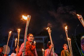 Anti Rape Protest In Bangladesh