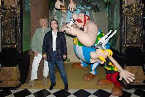 Asterix and Obelix's Wax Figure At Grevin Museum